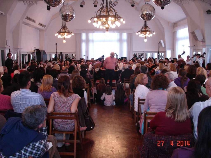 Concierto en el Club de la Orquesta Estudiantil de Buenos Aires