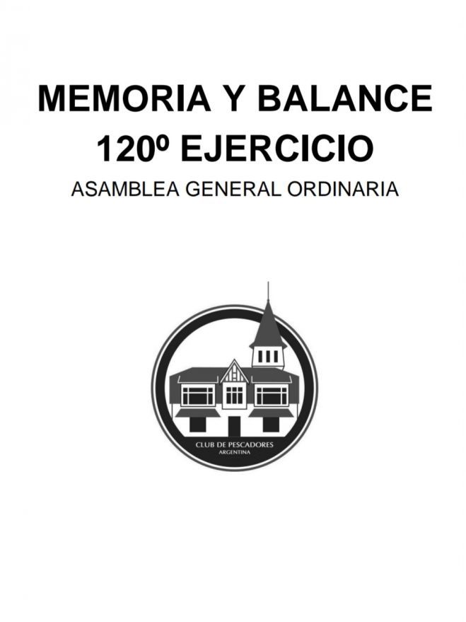 Memoria y Balance 2023 - Ejercicio 120°